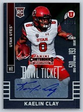 2015 Panini Contenders Draft #188 Kaelin Clay Rookie RC AUTO Bowl Ticket SP/99