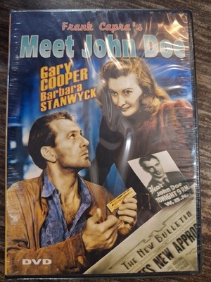 Meet John Doe (DVD, 2004) Gary Cooper Barbara Stanwyck Eddie Arnold W. Brennan