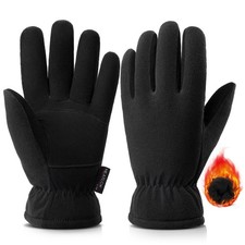 OZERO Winter Gloves for Men  Women: -30  Warm Thermal Running Cycling and