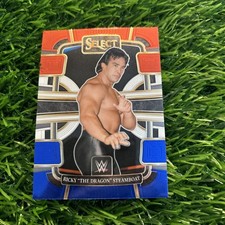 Ricky Steamboat Red and Blue 2024 Panini Select WWE Concourse Card # 93
