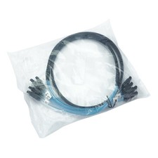 4 SATA to 4 sata 4.0 7p 180 Degree with Braided Mesh for Server Computer Host