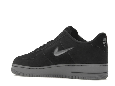 black suede air force ones