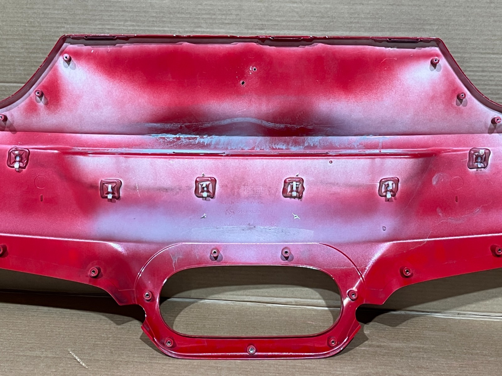 2010 2011 2012 2013 2014 2015 Ferrari 458 Italia Spider Rear Bumper Cover OEM