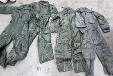 Lot Of 4 USAF Type CWU I-P Men  s Flying Coveralls Size Small Long New Oldstock