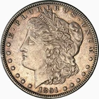 1891-CC $1 NGC MS61 Morgan Silver Dollar 2181675-003