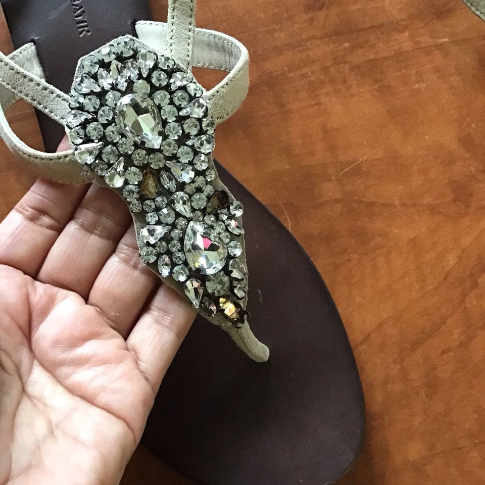 Sandalia maya antigua Bantik estrás topo (talla 40) Foto 2 de 4