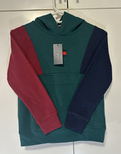 Tommy Hilfiger Boys S Colorblock Pullover Hoodie Botanical Garden Sweatshirt
