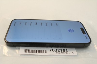 Apple iPhone 15 Pro 1TB Black - Unlocked AT&T T-Mobile Verizon 7632751