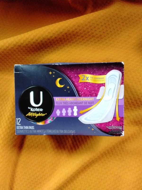 U By Kotex All Nighter 2 X The Coverage 12 Ultra Thin Pads Extra Heavy Overnight