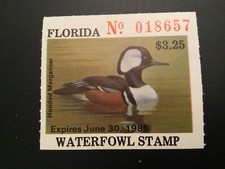 ICOLLECTZONE  US 1984 Florida FL6 Duck Stamp VF NH