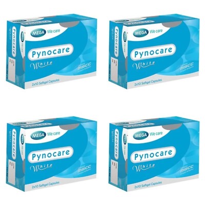 80Capsule Pynocare Whitening Anti Melasma Dark Spot 100% Herbal PineBark UV Care
