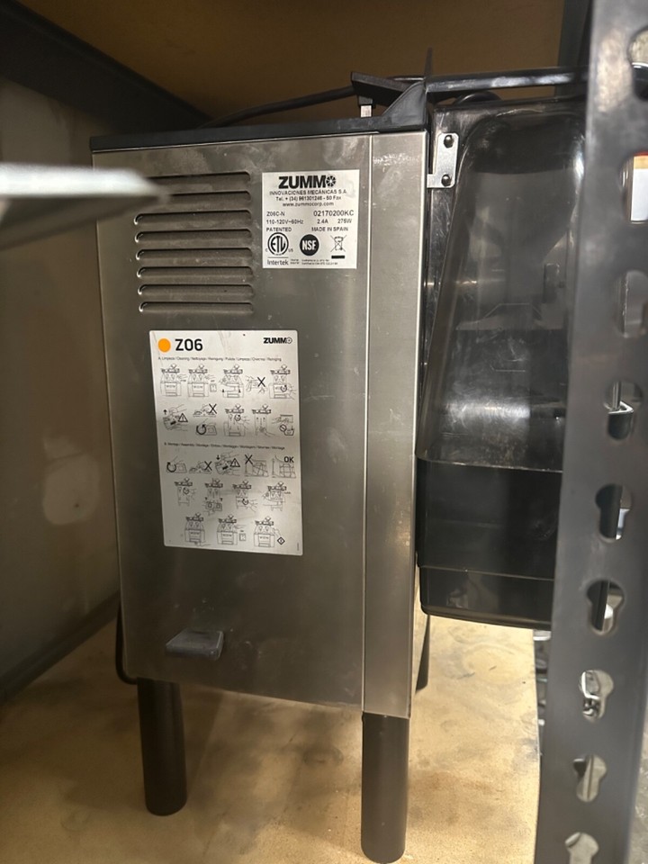 Zummo Z06CN Orange Citrus Juicer (AS IS) eBay