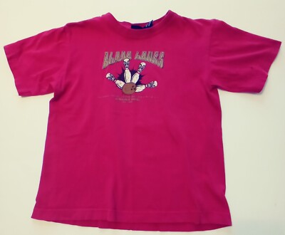 Cherokee 'Aloha Lanes' Graphic Design Boy's Medium (8) Red T-shirt