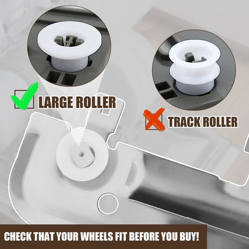 Kit de metal ajustador de estante superior de repuesto para lavavajillas W10712395 W10350375 AP5957560 - Imagen 4 de 11