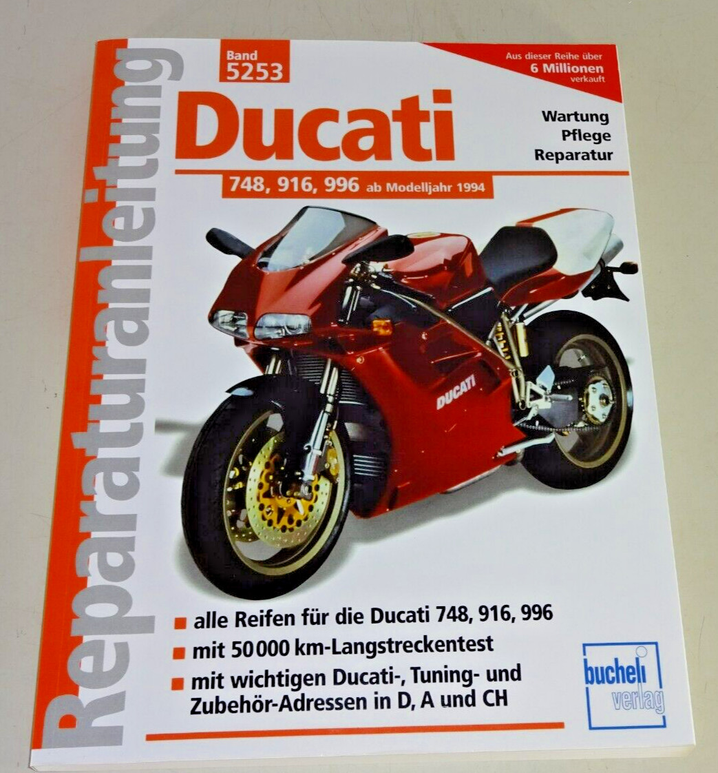 Repair Manual - Ducati 748 / 916 / 996 - From Model Year 1994
