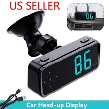 Universal Inteligente Digital Coche HUD GPS Velocímetro Head Up Display MPH KMH Brújula