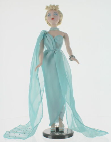 Gene Marshall Doll with Blue Goddess Outfit 16" Mel Odom Ashton Drake Galleries - Picture 1 of 8