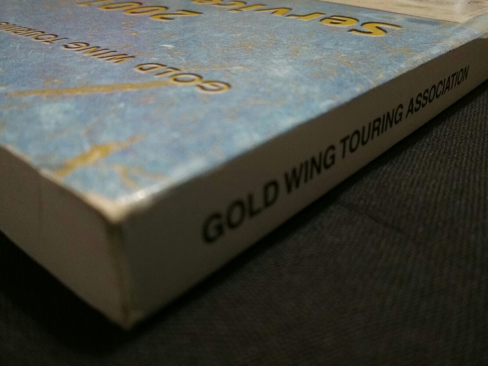 2001 Service Listing GWTA Goldwing Touring Association Manual Honda