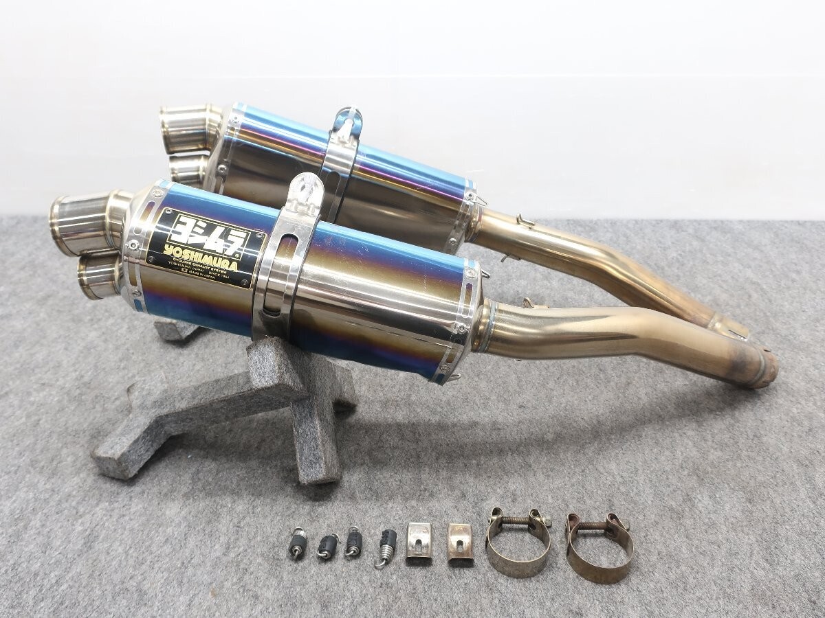 soshuu2002様 2008 Suzuki GSX1300R Yoshimura SUS + Titanium Tri-Oval 2-End
