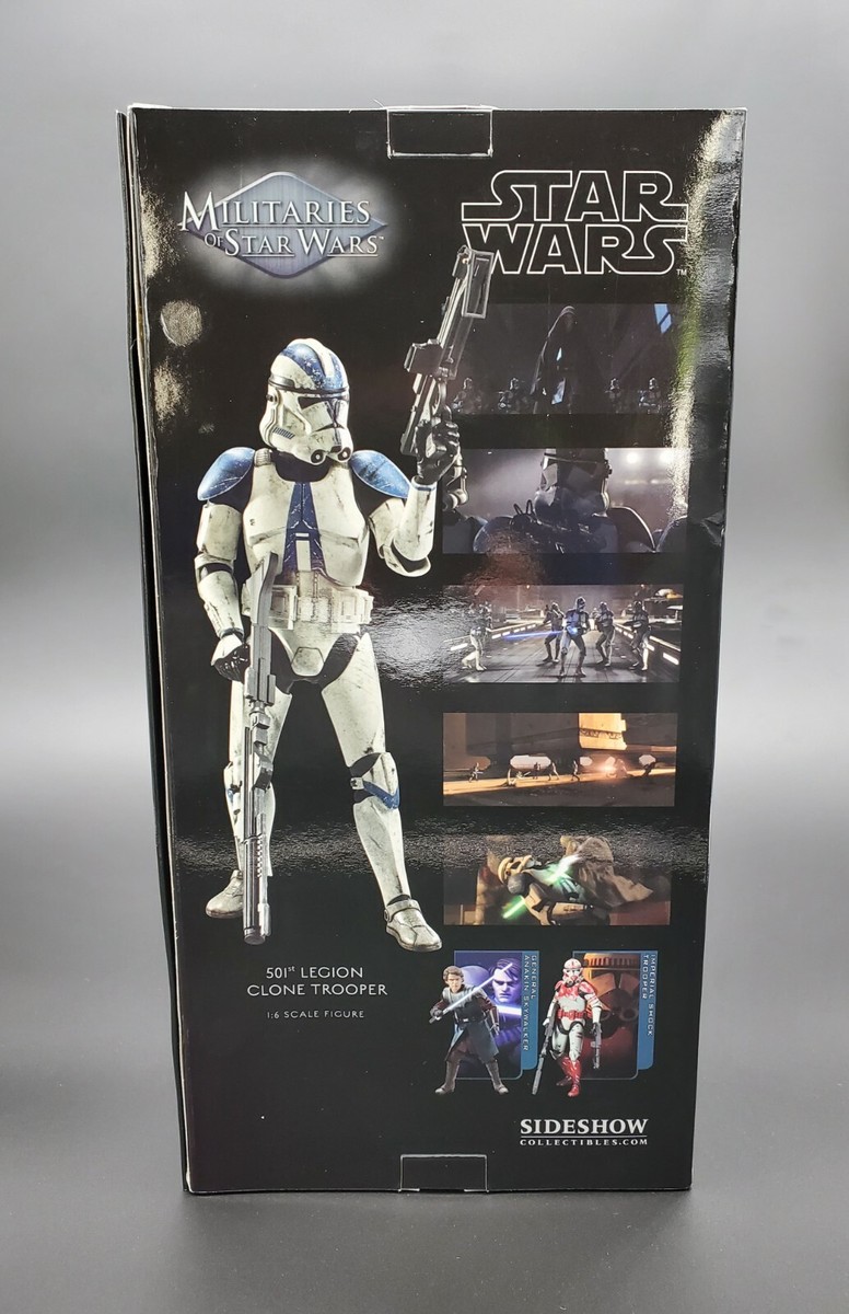 Sideshow Star Wars 501st Legion Clone Trooper Exclusive 1:6 Sideshow Star Wars 501st Legion Clone Trooper Exclusive 1:6