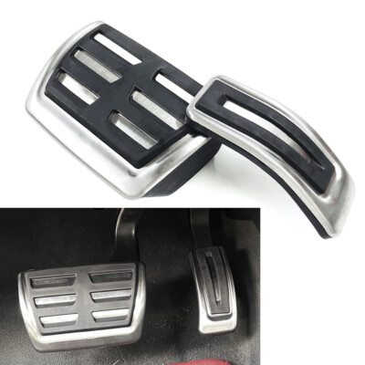 Pedali poggiapiede per acceleratore e freno, compatibili con Audi A1 A4 A6 Q5 8X GB B6 B8 C6 C7 C8 8R 80A LHD, senza foratura, copripedali 34 Pedali poggiapiede per acceleratore e freno, compatibili con Audi A1 A4 A6 Q5 8X GB B6 B8 C6 C7 C8 8R 80A LHD, senza foratura, copripedali 34