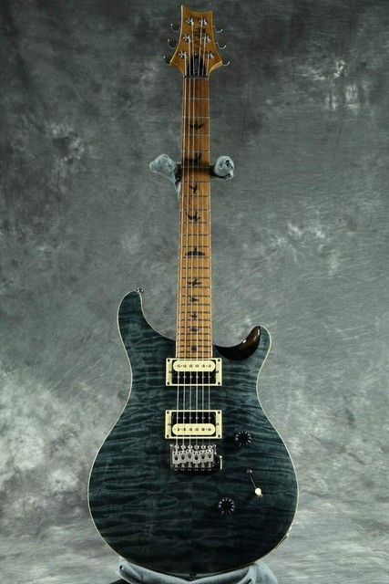 New Paul Reed Smith Prs Se Custom 24 Roasted Maple Gray Black Natural Back For Sale Online