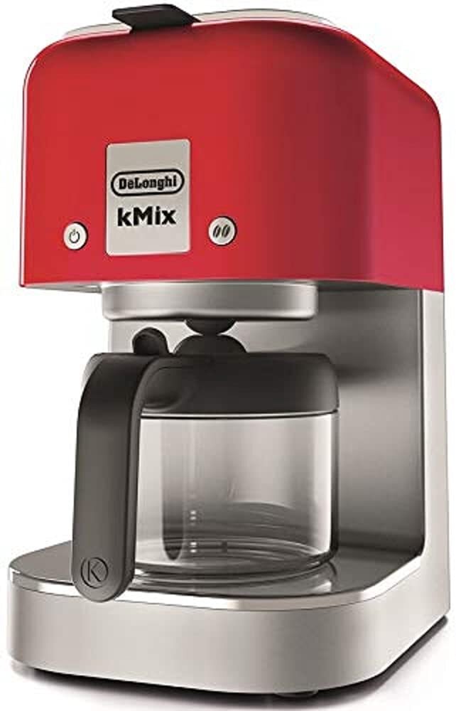 De'Longhi Drip Coffee Maker KMix COX750J-RD Regular Coffee 6 Cups