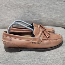 Sperry Top-Sider Authentic Original Men's  2-Eye Boat Shoe Brown Size 8.5 M