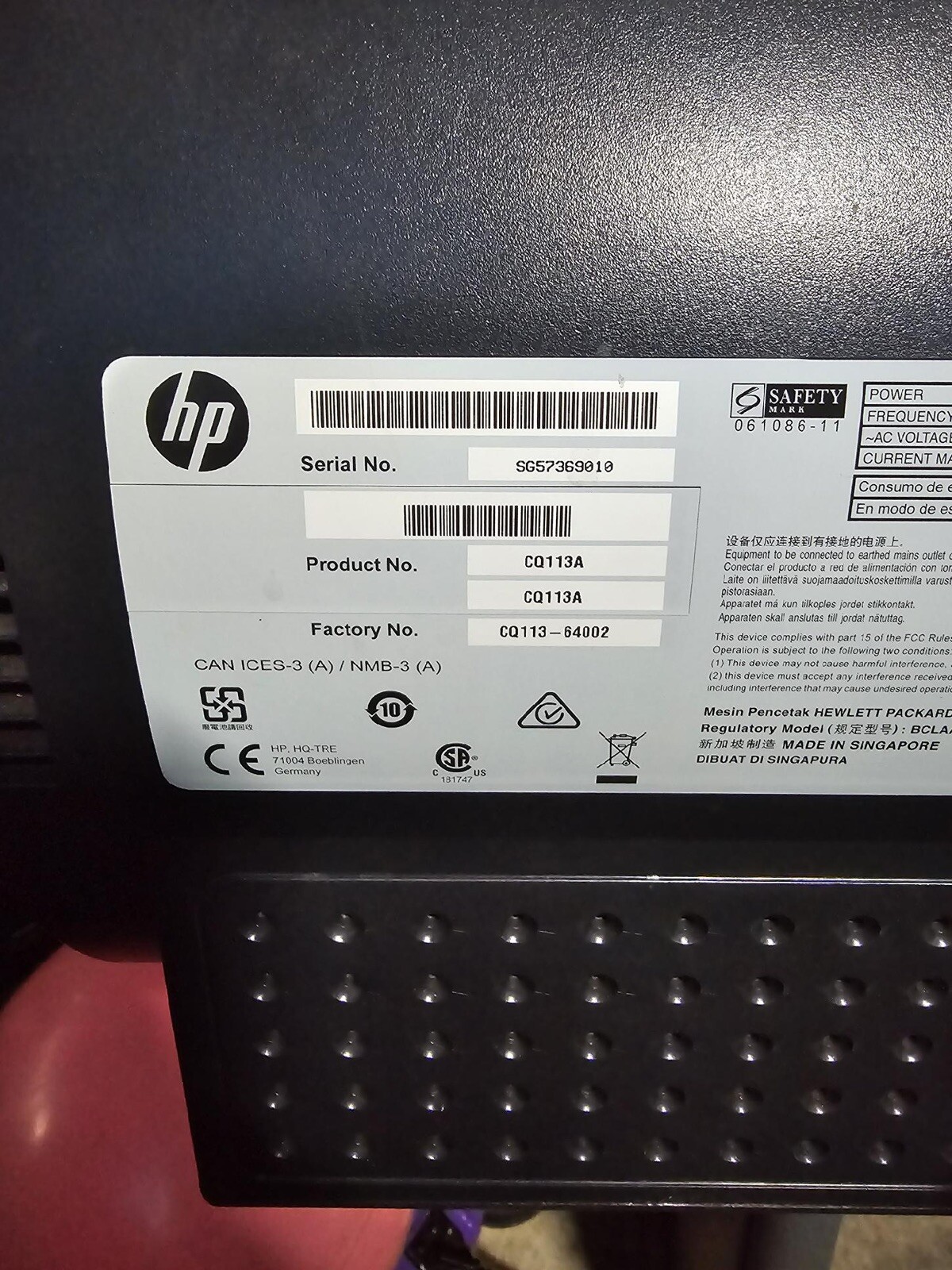 HP Designjet Z5200 PostScript Large Format Printer Plotter 44" ⭐Prints