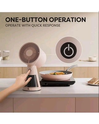 Ciarra HOOD TO GO Portable Mini Desktop Range Hood Shadow Noir