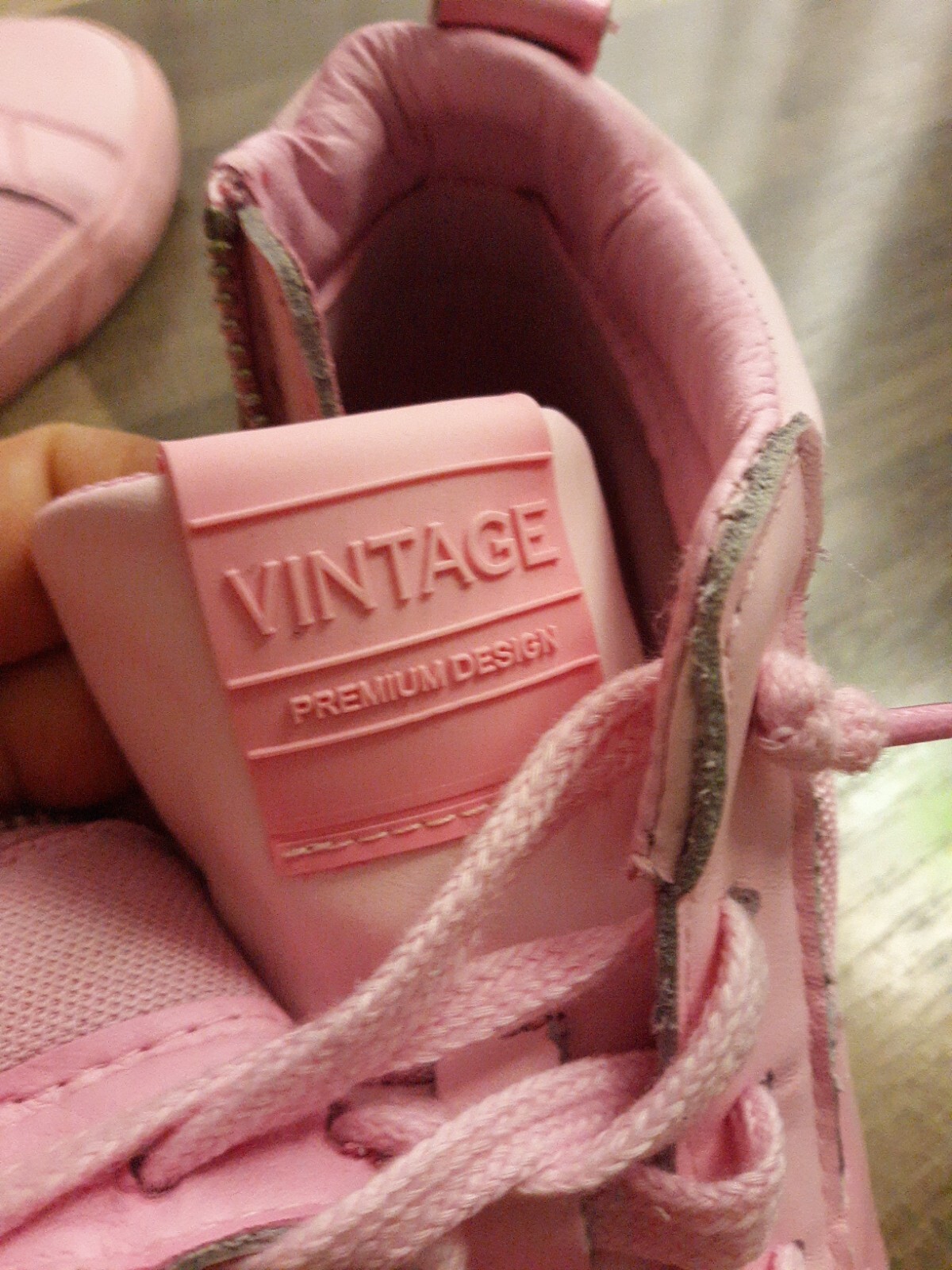 N/O Vintage Havana Serious 8 High Top  Womens Pink Sneakers Casual SERIOUS2 image 7