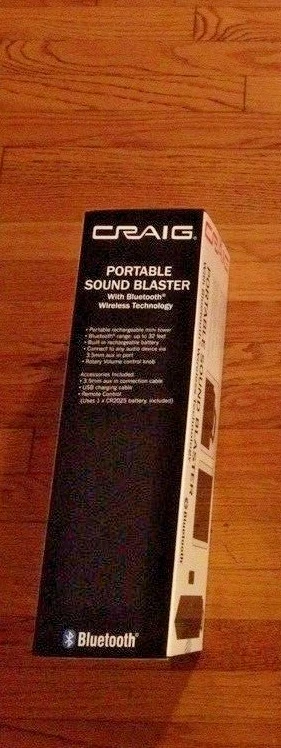 Craig portable sales sound blaster