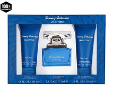 Tommy Bahama Maritime 3 PC Set-2.5 oz EDC Sp 3.4oz A/S/Balm Hair Body Wash