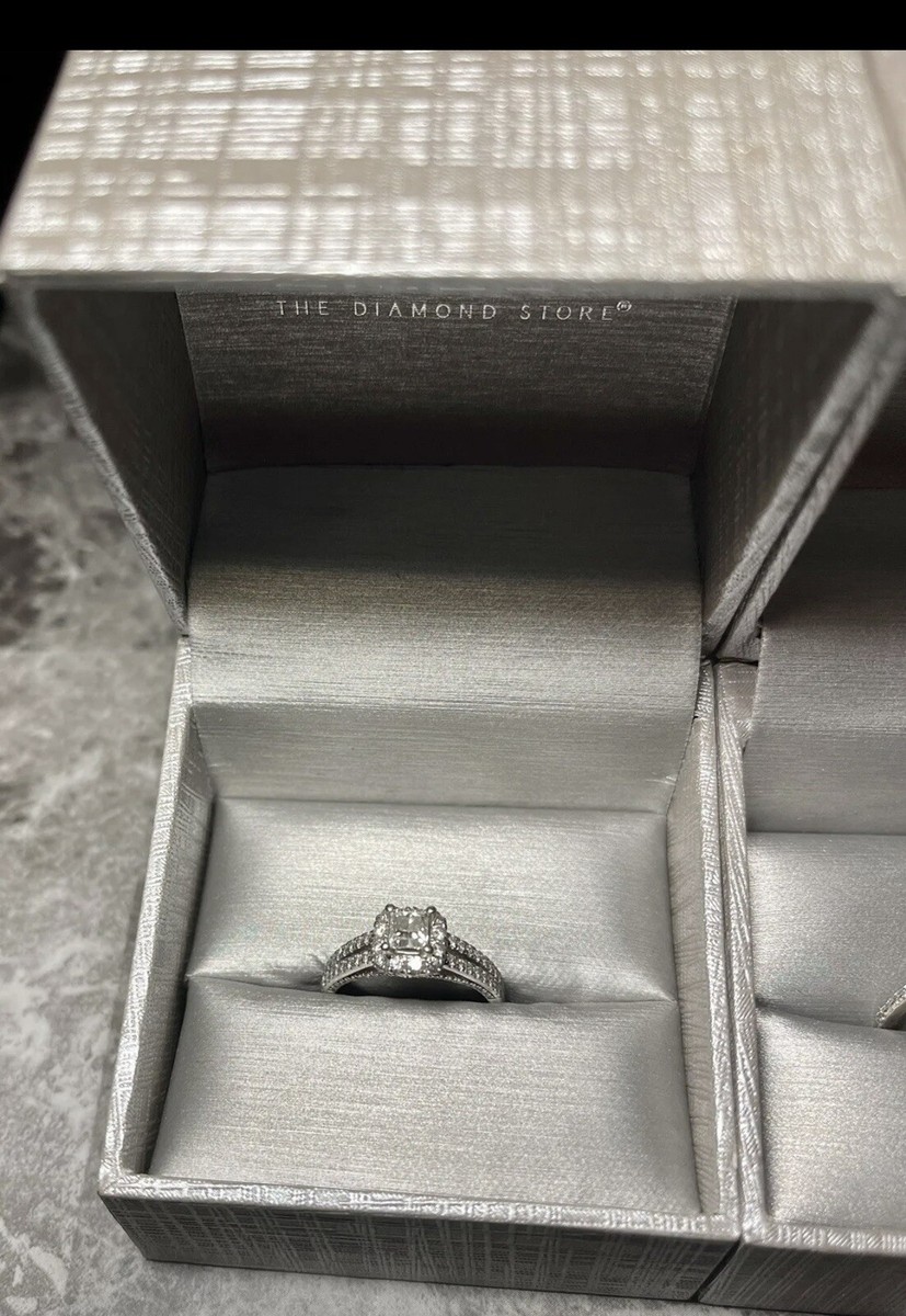 Tw Diamond Band Zales Female Wedding Bands Zales CT Princess-Cut