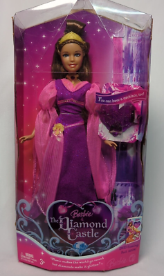 2008 Barbie & The Diamond Castle Phaedra Muse Doll Purple Mattel
