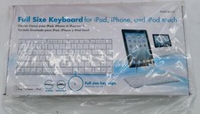 Lot of 5 Macally Full Size Keyboard iKey 3011...