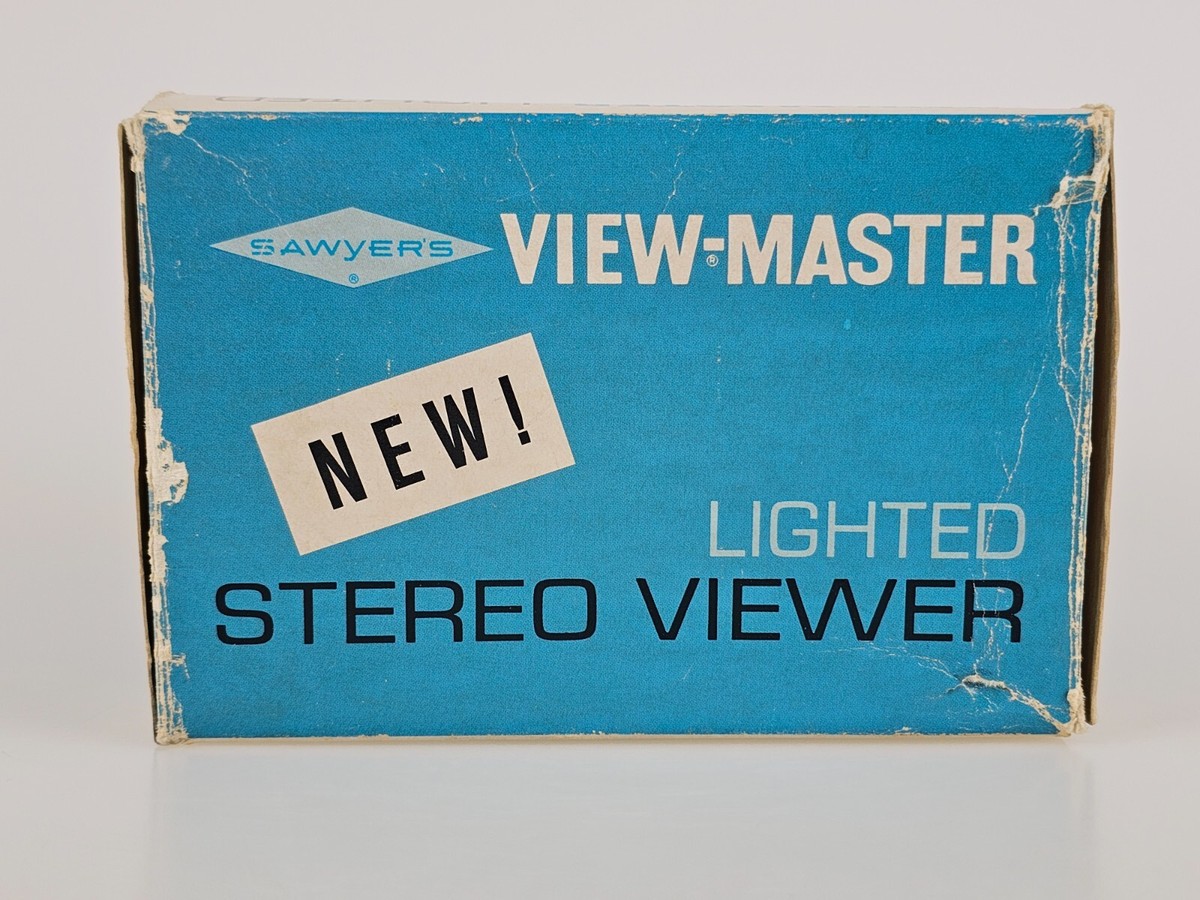 Model H Sawyer's Lighted View-Master Stereo Viewer Open Box