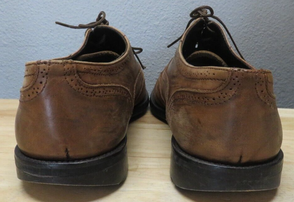 Mens To Boot New York Brogue Leather‎ Dress Shoes Italy Brown Wing Tip Size 11 New To Boot New York Winthrop Wingtip Leather Oxford Brown  main image 4