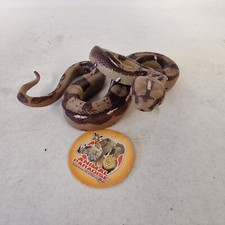 Realistic Fake 10cm Rubber Snake Lifelike Scary Prank Toy Joke Party Prop NEW UK