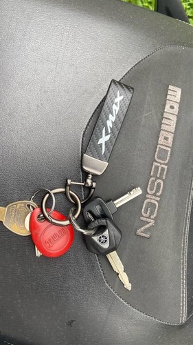 Carbon Motorrad Schlüsselanhänger Keychain für Yamaha XMAX300 XMAX250 X MAX XMAX X-MAX - Bild 10 von 12