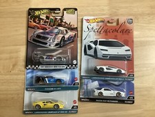 Hot Wheels Premium Lot Of 5 - 3 Car Culture/ Fast Furious/ Boulevard/ Etc