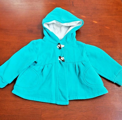 Baby Mädchen/Junge Peacoat mit Kapuze, Carter's, türkis, 18 Monate - Bild 1 von 3