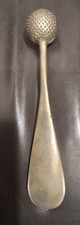 Vintage 1 Dunlop 65 Solid Brass Metal Golf Ball End Shoe Horn Shoespooner Golfer