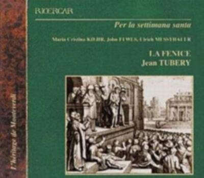 TUBERY/LA FENICE: HERITAGE OF MONTEVERDI 2: HOLY WEEK & EASTER - CD