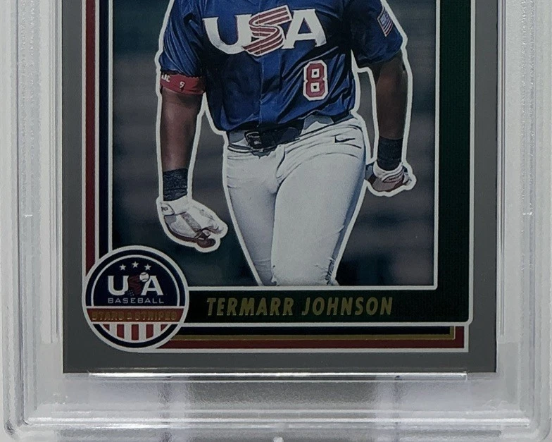 Termarr Johnson Rookie PSA 10 - 2021 Panini Stars & Stripes USA - Pirates Phenom - Image 3 of 4