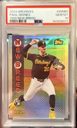 2024 Topps Archives - 1999 New Breed Paul Skenes (RC) PSA 10 GEM MINT Pirates