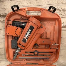 Paslode Impulse Framing Gun Orange 6V Cordless Battery Included Case Charger