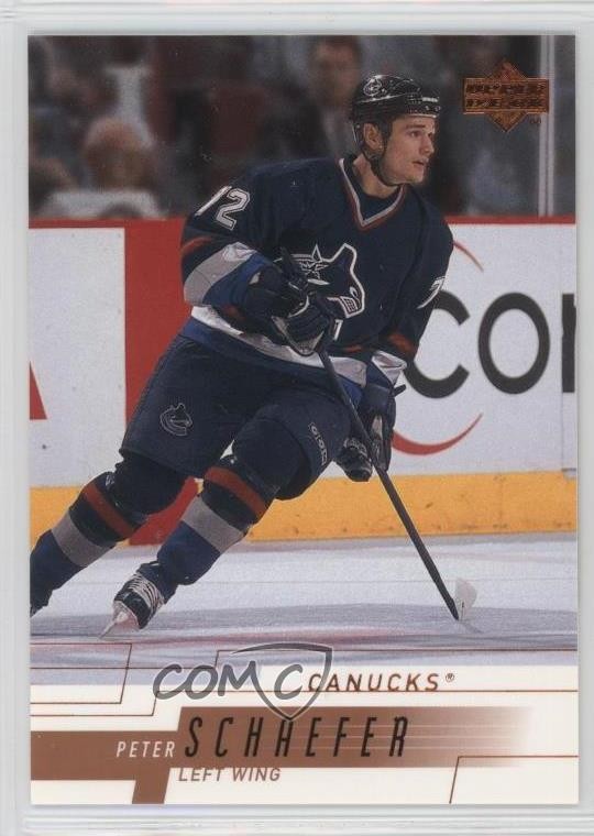 2000-01 Upper Deck Peter Schaefer #397 0a1