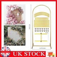 Large Wedding Arch Door Backdrop Stand Flower Display Frame Metal Rack Backdrop