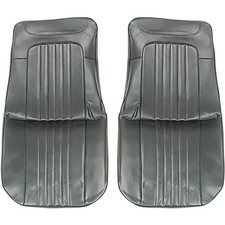 1971-72 Chevrolet Chevelle El Camino Front Bucket Seat Covers Madrid Grain